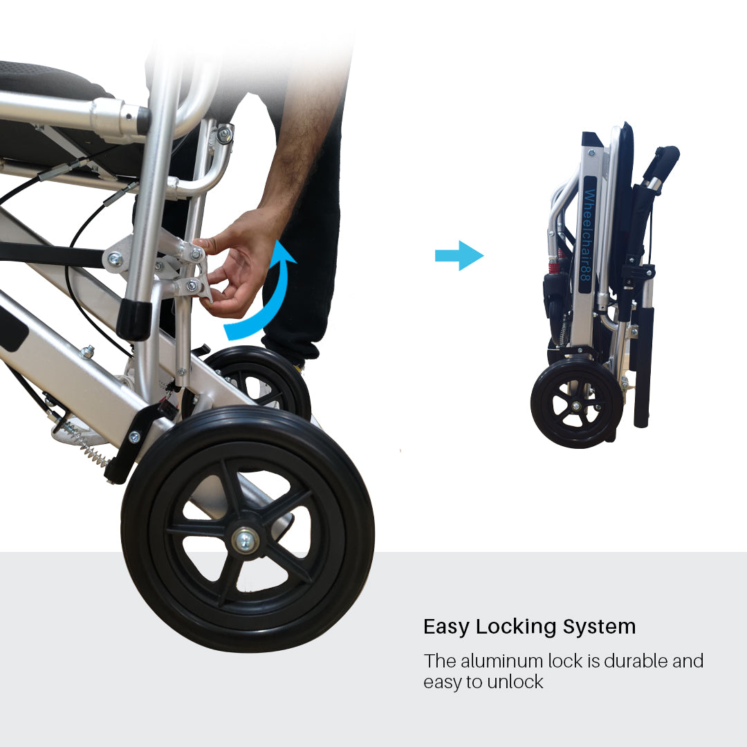 Super Lite Lightweight Manual Wheelchair