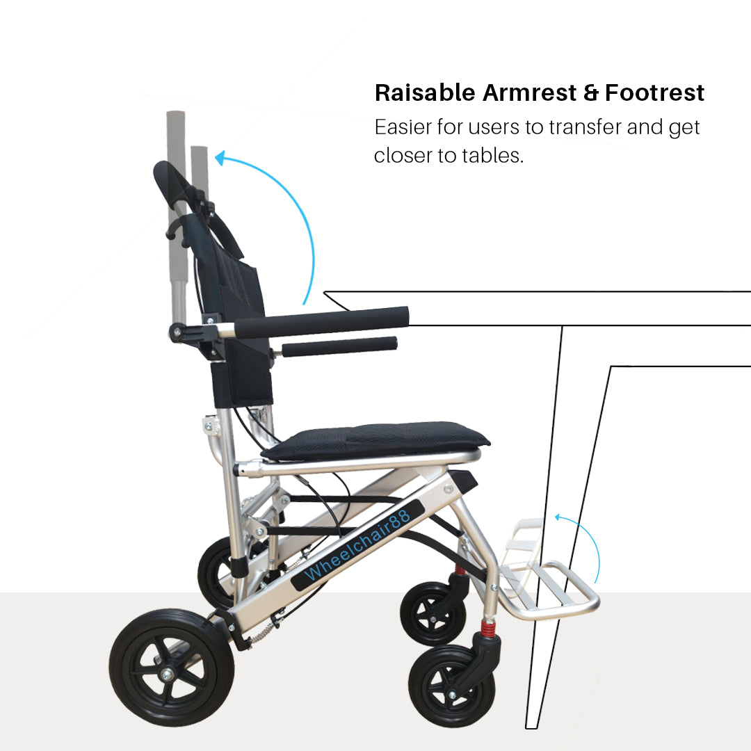 Super Lite Lightweight Manual Wheelchair