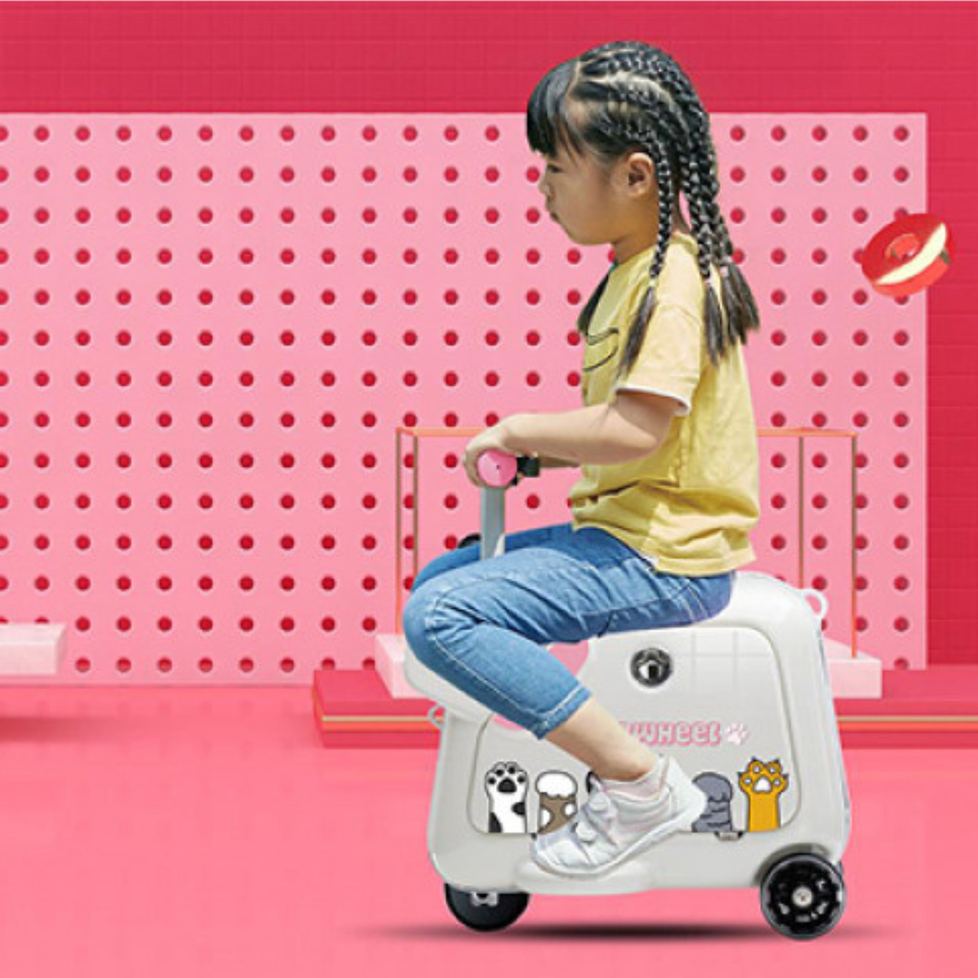 Airwheel SQ3 Children's Smart Rideable Suitcase