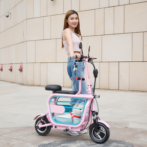 Upgraded Mopet Two Wheel Pet Carrier Mobility Scooter