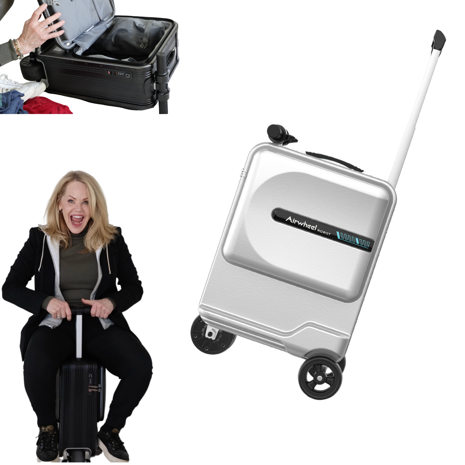 Airwheel SE3MiniT Smart Rideable Suitcase