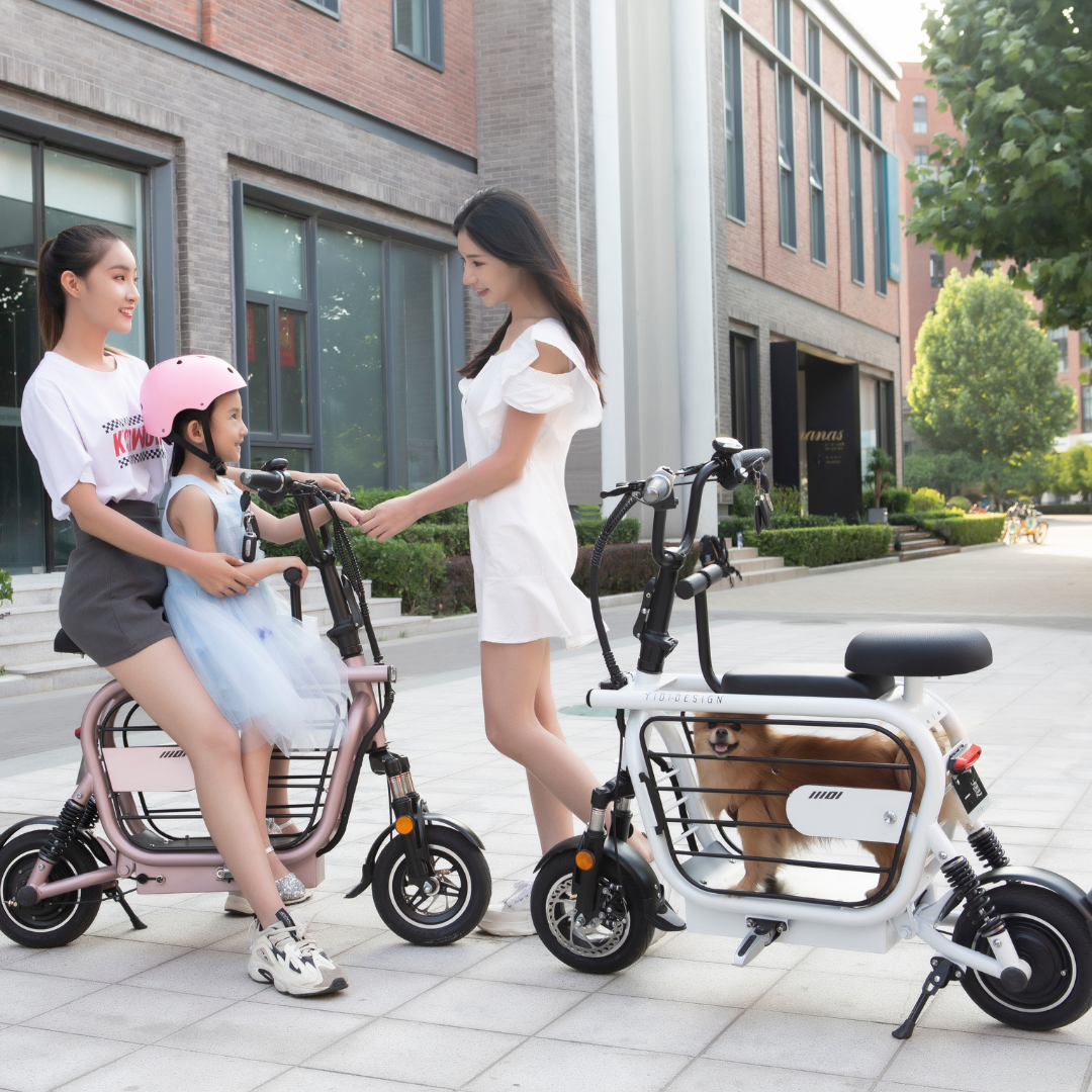 Mopet Two Wheel Pet Carrier Mobility Scooter