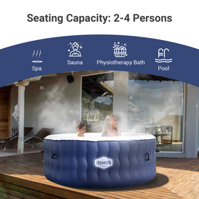 OSMOS SPA 4 Person Inflatable Portable Hot Tub