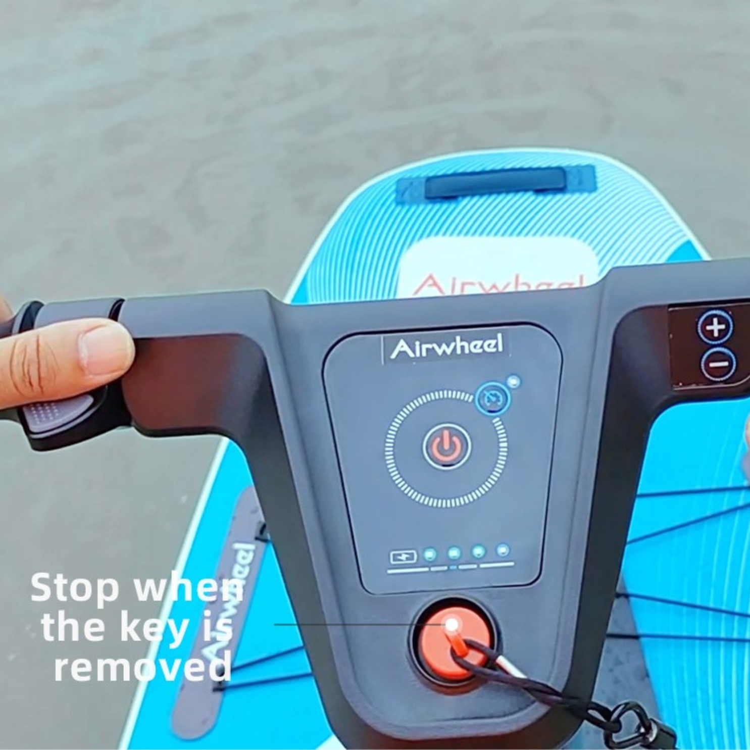 Airwheel Electric Smart Inflatable Stand Up Paddle Board With Motor