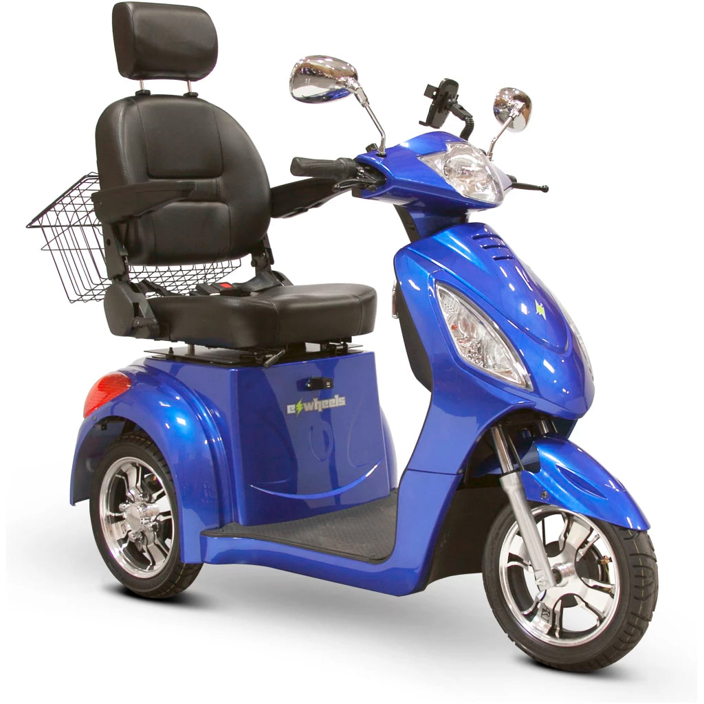 eWheels EW-36 Elite Three Wheel Scooter with Electric Brake Assist