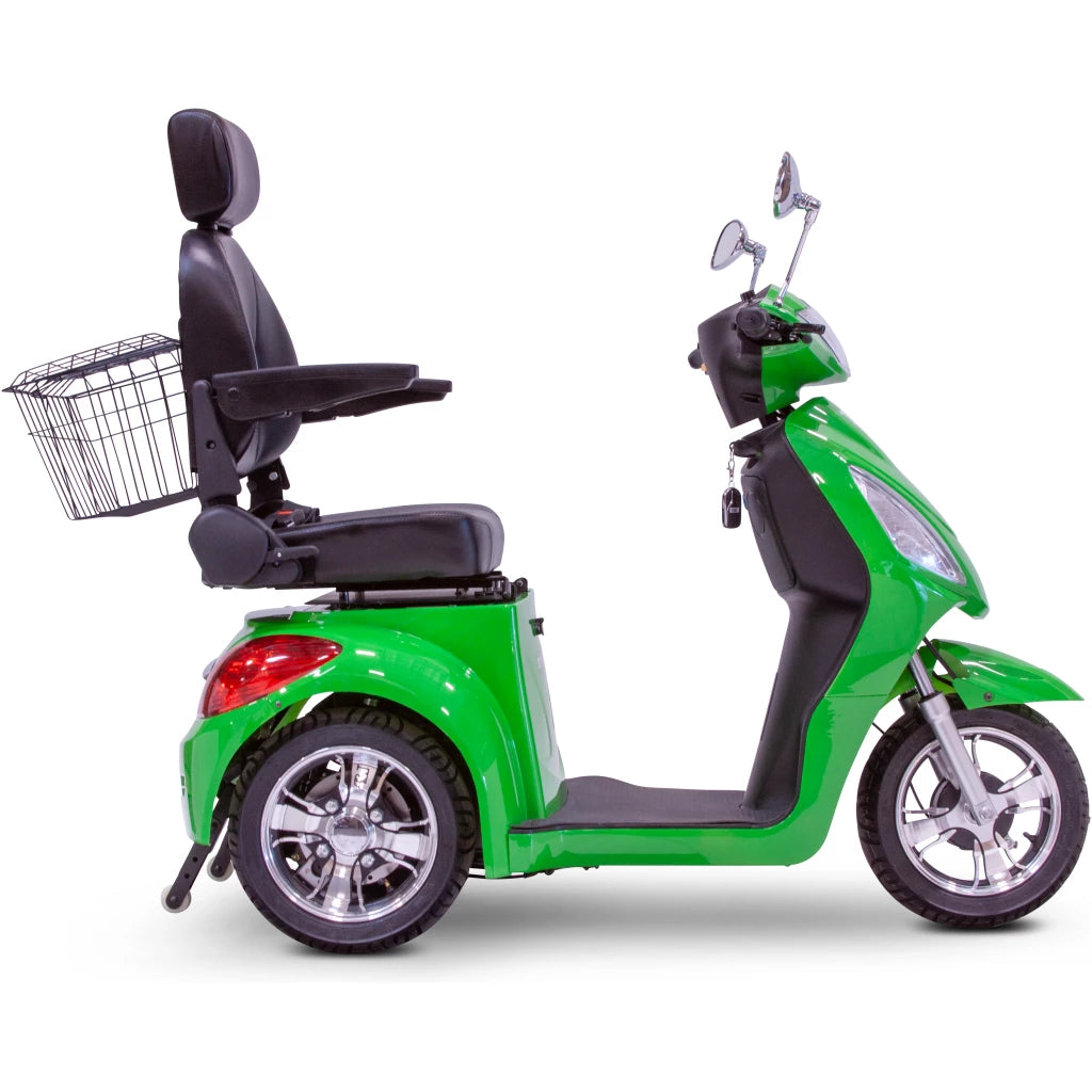 eWheels EW-36 Elite Three Wheel Scooter with Electric Brake Assist