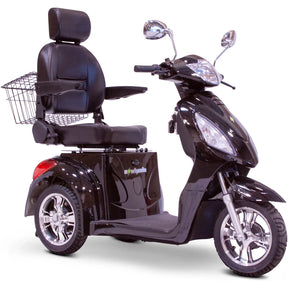 eWheels EW-36 Elite Three Wheel Scooter with Electric Brake Assist