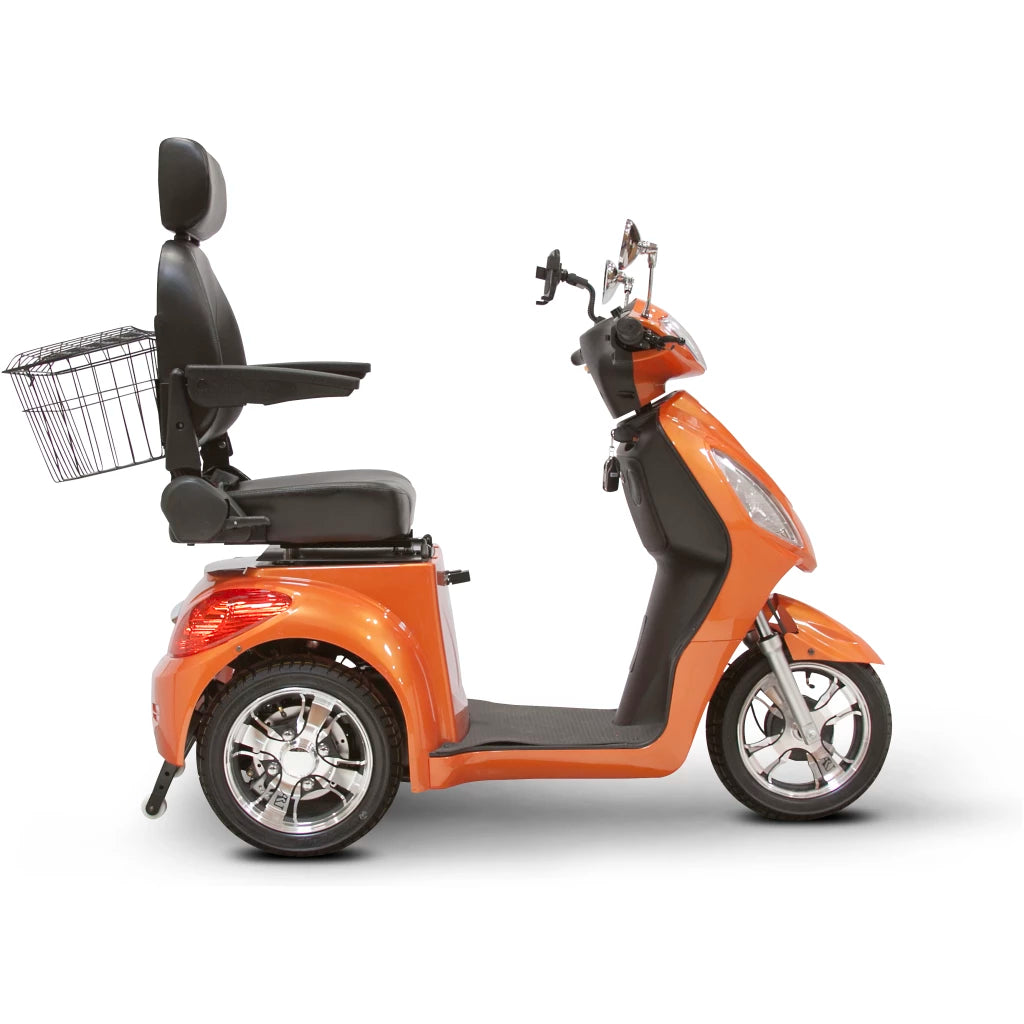 eWheels EW-36 Elite Three Wheel Scooter with Electric Brake Assist