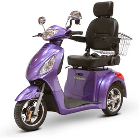 eWheels EW-36 Elite Three Wheel Scooter with Electric Brake Assist