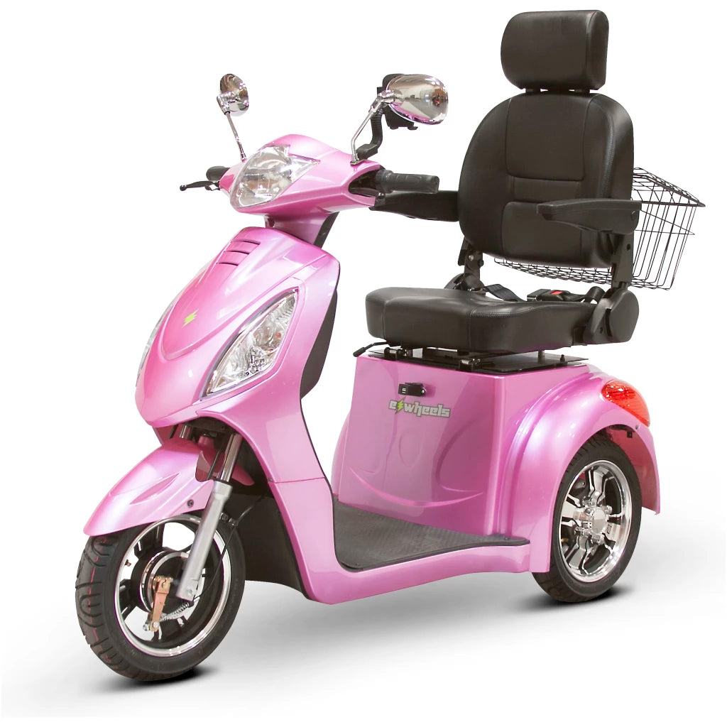 eWheels EW-36 Elite Three Wheel Scooter with Electric Brake Assist