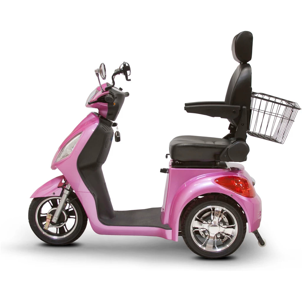 eWheels EW-36 Elite Three Wheel Scooter with Electric Brake Assist