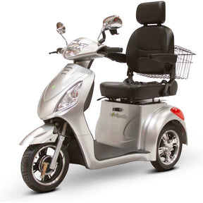 eWheels EW-36 Elite Three Wheel Scooter with Electric Brake Assist