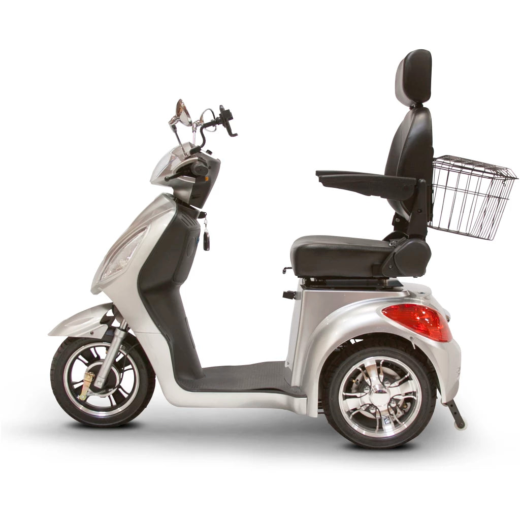 eWheels EW-36 Elite Three Wheel Scooter with Electric Brake Assist