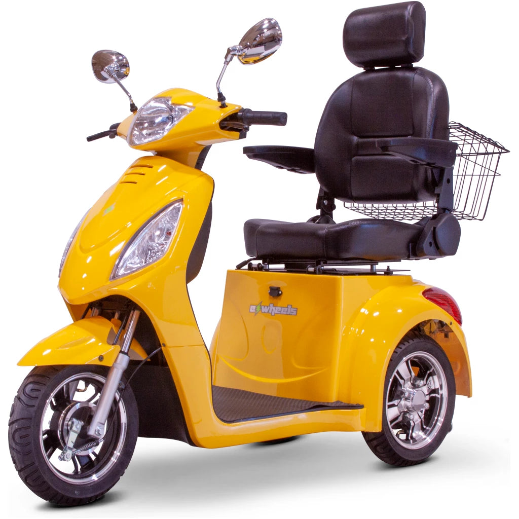 eWheels EW-36 Elite Three Wheel Scooter with Electric Brake Assist