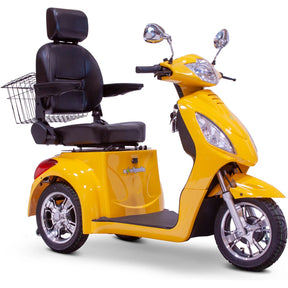 eWheels EW-36 Elite Three Wheel Scooter with Electric Brake Assist