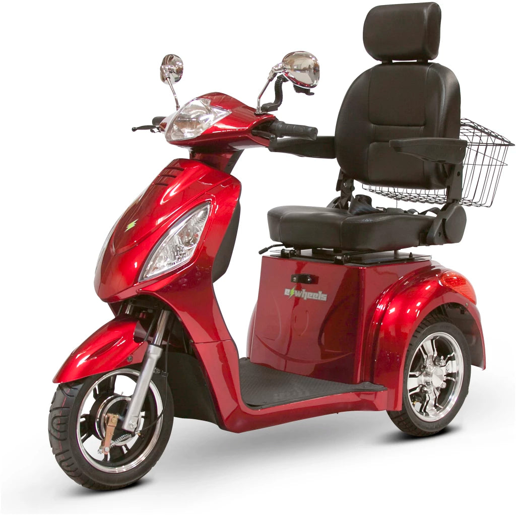 eWheels EW-36 Elite Three Wheel Scooter with Electric Brake Assist