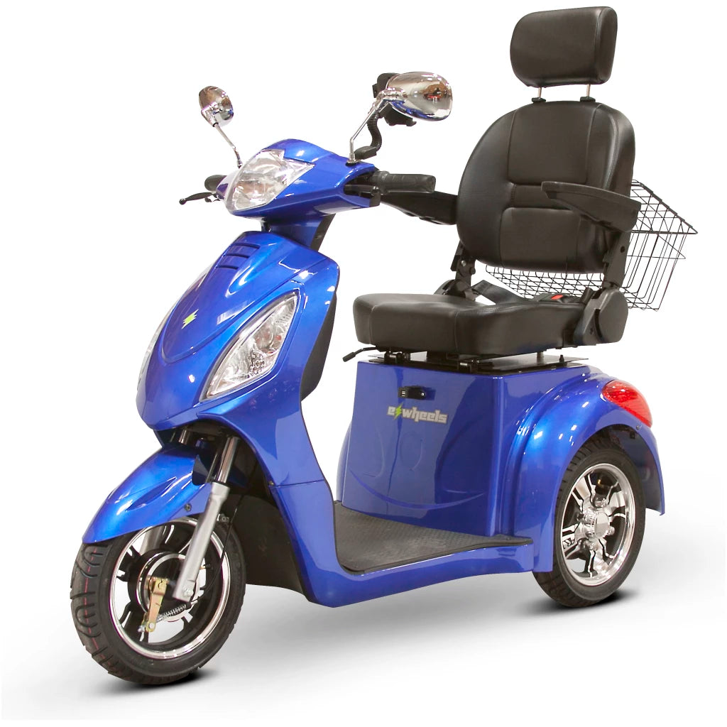 eWheels EW-36 Elite Three Wheel Scooter with Electric Brake Assist