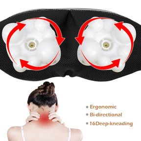 U Shaped Infrared Heated Back Massager Device