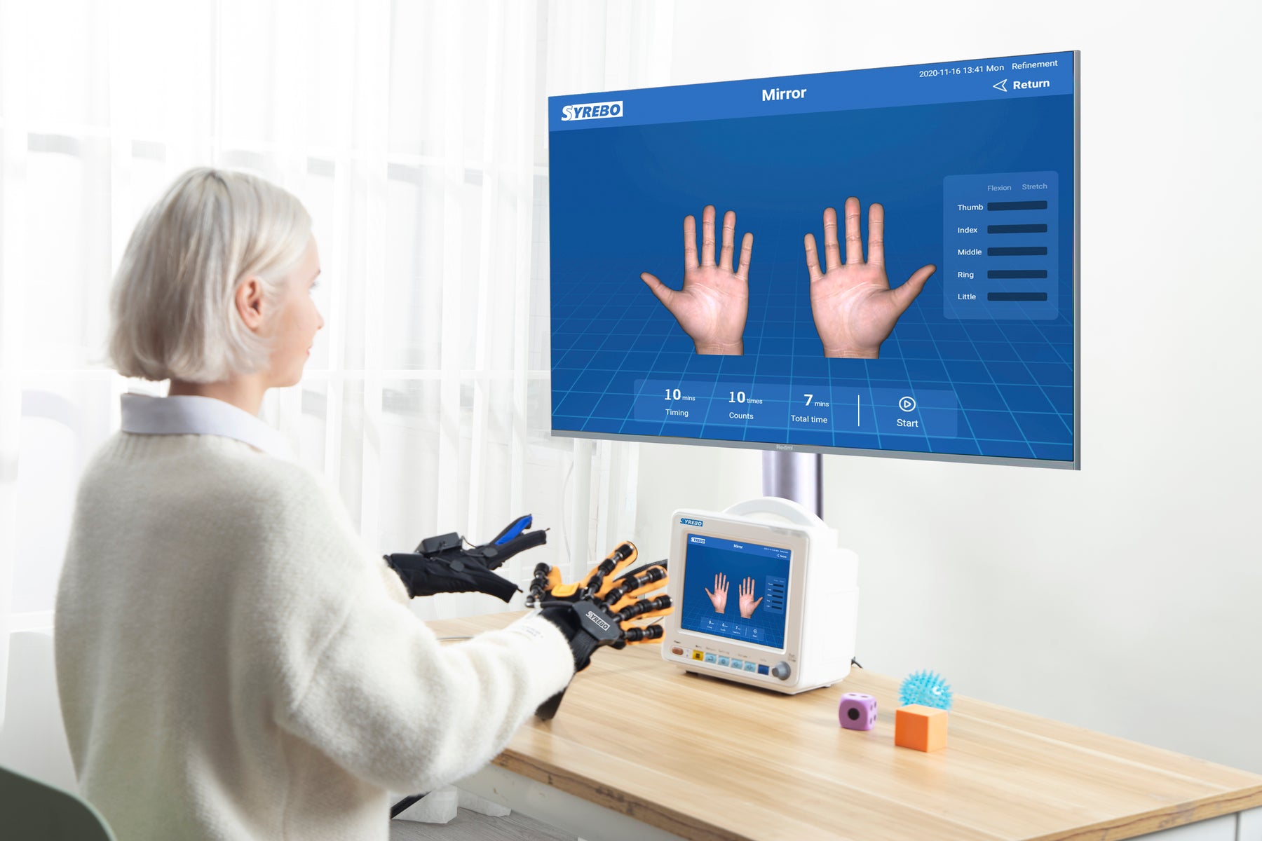 Syrebo Advanced Hand Rehabilitation System SY-HR06E