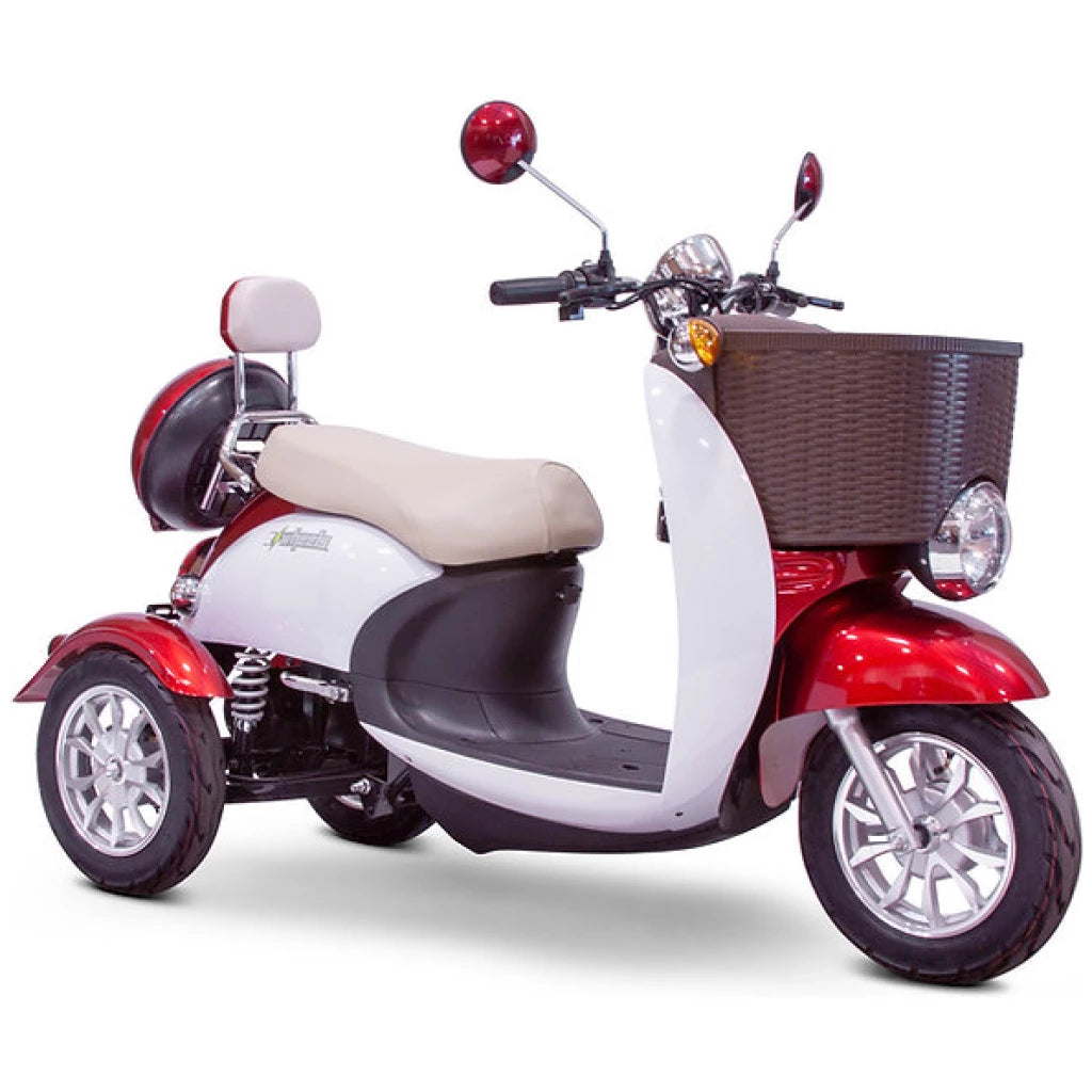 eWheels EW-11 Dual Seat Luxury Performance Three Wheel Scooter 2 Person